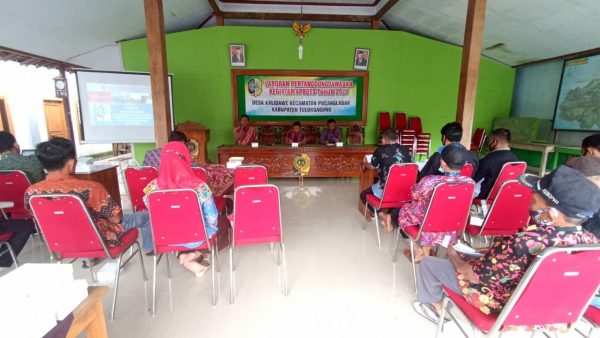 Laporam Pertanggungjawaban Kegiatan APBDes Tahun 2021 Desa Kalidawe Kecamatan Pucanglaban Kabupaten Tulungagung